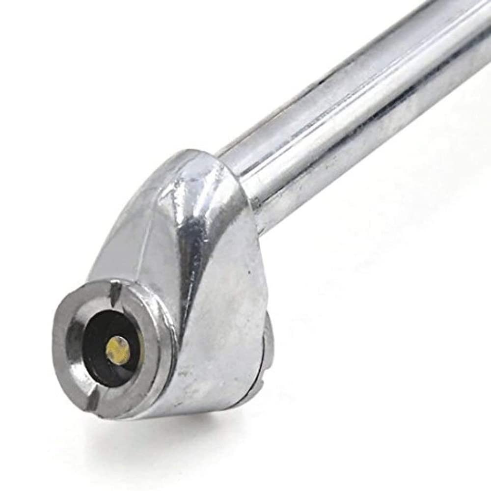 Manometro Pressione Pneumatici, manometro Bassa - Alta Pressione Aria, for impieghi gravosi (0-220 PSI), manometro Pressione Pneumatici for Pneumatici for Auto e Camion