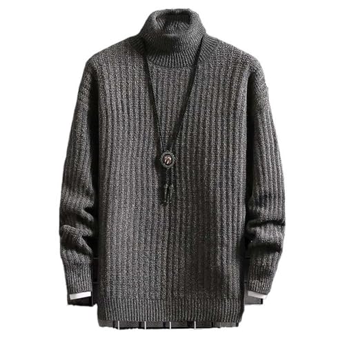 Pull d'hiver à col roulé épais et chaud homme fini les frissons sous le manteau