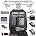 Harter Rucksack Koffer für DJI Air 3S Air 3 Fly More Combo Drone, wasserdichter stoßfester Koffer Tasche für DJI Air 3S / Air 3 RC-N3 & RC2 Controller, Propeller, Akku & Zubehör