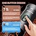 Portable Coffee Maker Espresso Machine Small Electric Battery Operated Coffee Cup Mini Espresso Machines Self-Heating Car Travel Espresso Pod Maker, 3-IN-1 Ground Coffee & NS Capsule Hiking Camping