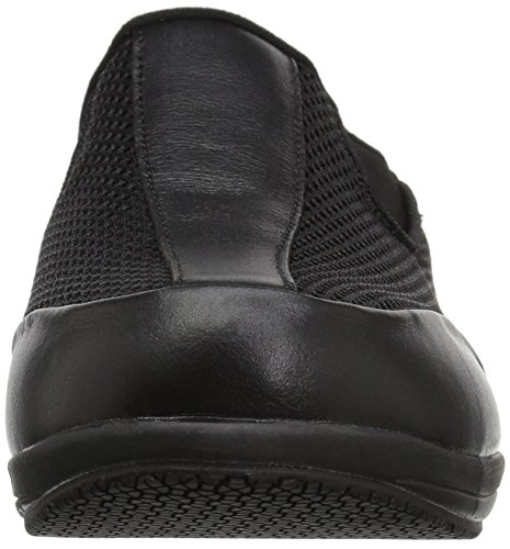 Propét Womens Washable Walker Slide Mule, Black Mesh, 7 Wide Us #TOP1