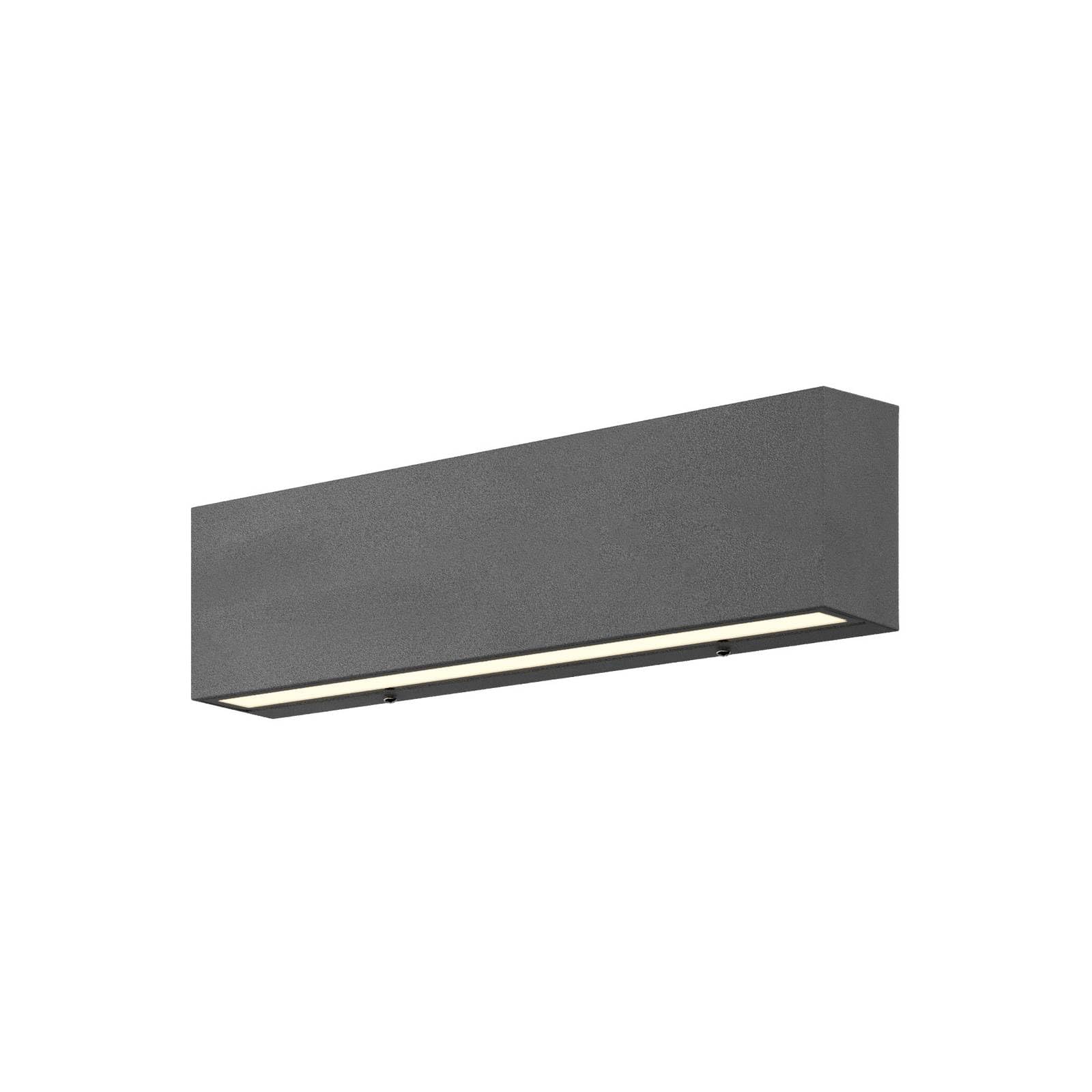Lucande Elvira Led Outdoor Wall Lamp, Anthracite, Metal, Warm White, Ip65