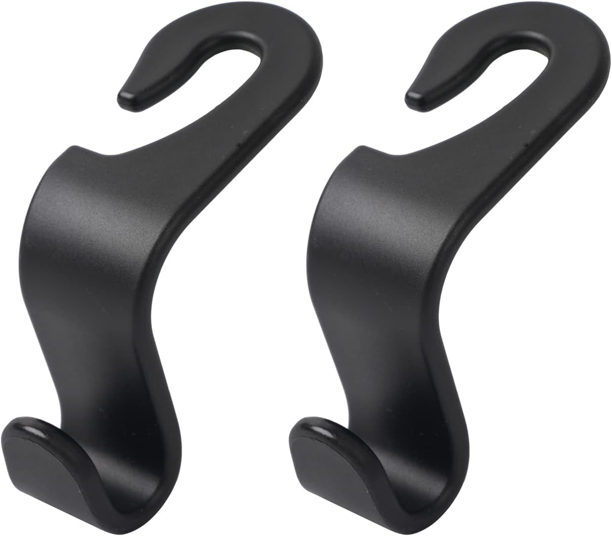 Black Textured Car Hooks
