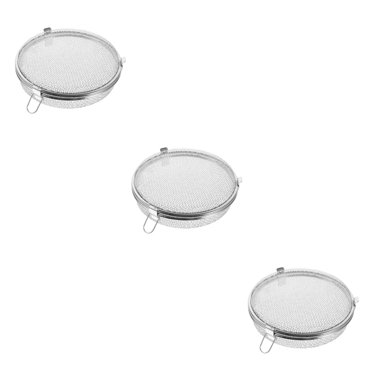 TOPBATHY 3St Aufbewahrungskorb für die Spülmaschine Universal-Geschirrspülkorb Flaschenkorb für die Spülmaschine spülmaschinenkorb Metallkorb Geschirrkorb aus Netzgewebe geschirrspüler korb