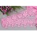 YYCRAFT 15 Yards Daisy Flower Lace Trim - 1 Inch Wide Baby Pink Embroidered Trim For Sewing & Crafts