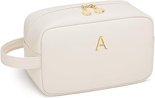 Bolsas de cosméticos para mujer, Beige, A