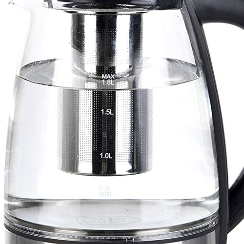 Vasitelan Tetera Eléctrica de Vidrio 1.8L 1200W miniatura 7