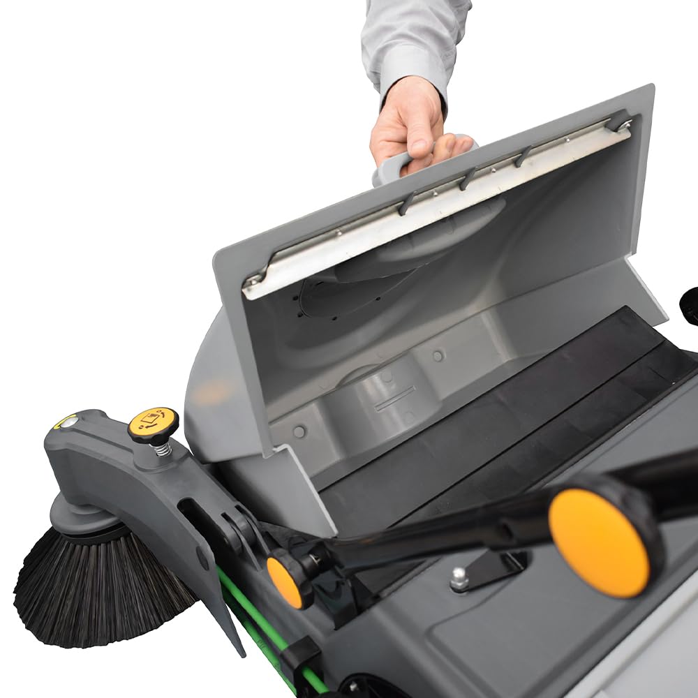 Spazzatrice manuale Lavor BSW 950MF con larghezza di lavoro 95 cm e serbatoio da 45 l