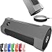Amazon Tap Case Sling Cover [Anti-Roll] Easily Dock on Your USB Charger Cradle Base Now with The Best Bottomless Silicone Design by CUVR (Gray)