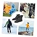 SUPVOX Insulator Boot Covers Windproof Overshoes for Women Men Hiking Skiing Snow