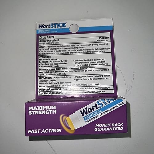 image for Wart Stick Solid-Stick Remover Maximum Strength, 0.2 oz (Pack of 4), 0