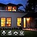 JandCase Yellow LED Bulbs A19, Bug Light Bulbs, Outdoor Porch Lights, 70W Equivalent, Amber Bug Light Bulbs, E26 Base, 9W, for Hallway, Porch, Party Decoration, Holiday Lighting, 6 Pack