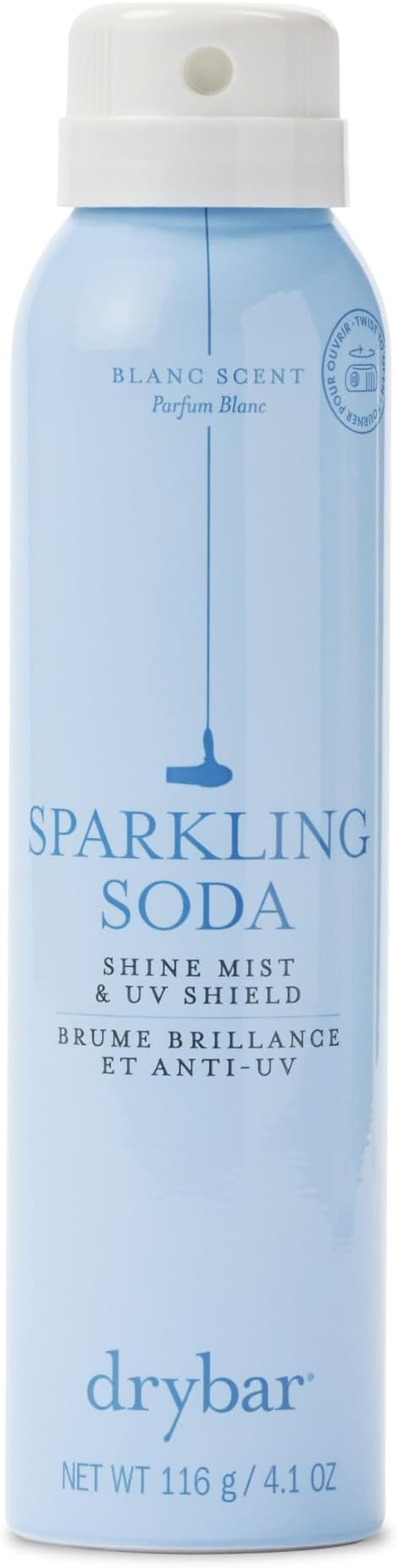 Sparkling Soda Finishing Spray Collection, Ultra-Fine Mist, Adds Shine to Finished Look