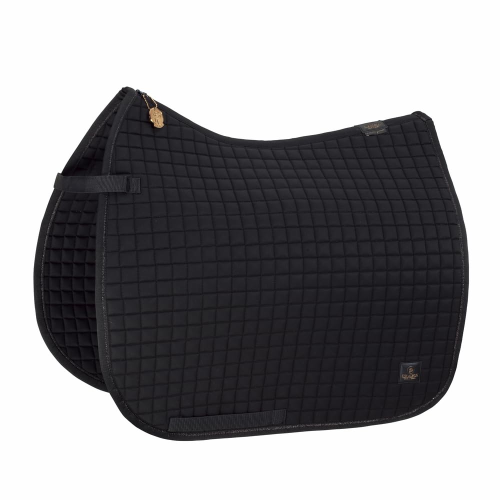 Tapis de selle Cotton Eskadron Black Platinum 23 taille PD