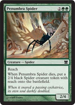 Magic The Gathering - Penumbra Spider - Modern Masters