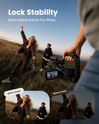 5K Video Camera Camcorder 64MP Cameras for Filming with 3 270 Rotatable Touch Screen 16X - image 6