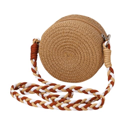 Sac bandoulière en paille tendance femme pour les vacances le shopping et les soirées