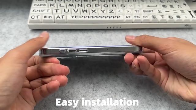 NDCOM for i Phone 12 Mini Cover | Transparent 12 Mini Case