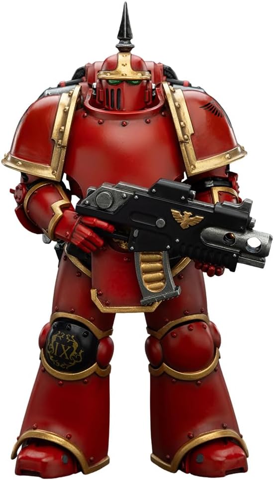 JOYTOY Action Figures Warhammer 40K MK LLL Tactical Legionary 1/18 Movable Model Collectible Figurine Ages 15+ (Blood Angels)