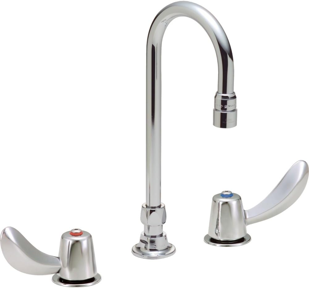 Delta Faucet 27C2942 27T, Two Handle 8-Inch Below Deck-Mount Faucet, Chrome,6.00 x 15.54 x 6.00 inches