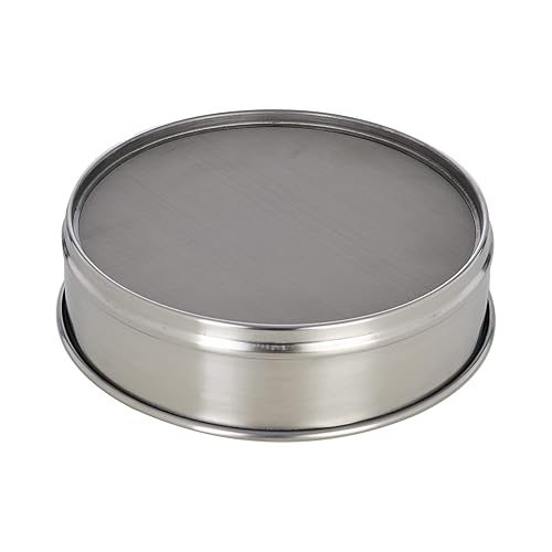 Miniatura 8 de LABALPHA 12 tamices de laboratorio de malla, 12 tamices de prueba de malla, 8 pulgadas de diámetro, paño de alambre de acero inoxidable 304 (0.067