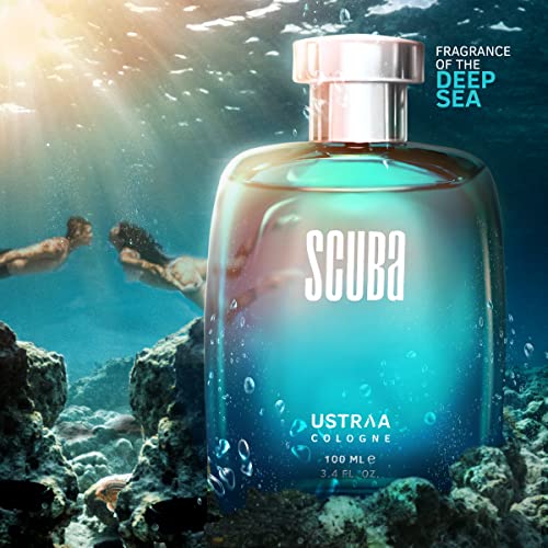 Ustraa Scuba Cologne 100ml & Base Camp Cologne 100ml - Perfume for Men - Image 3