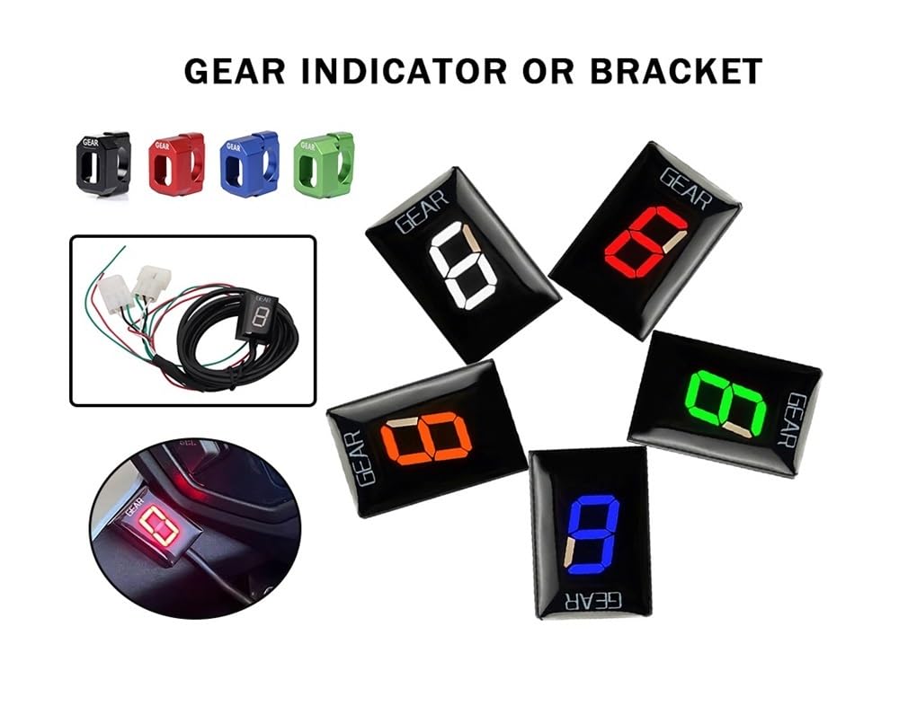 Indicador Marchas Motocicleta para ETV 1000 RS 125 RSV para Mille para Tuono SL1000 para Shiver 750 Accesorios De Motocicleta Indicador Marcha Contador Pantalla Velocidad