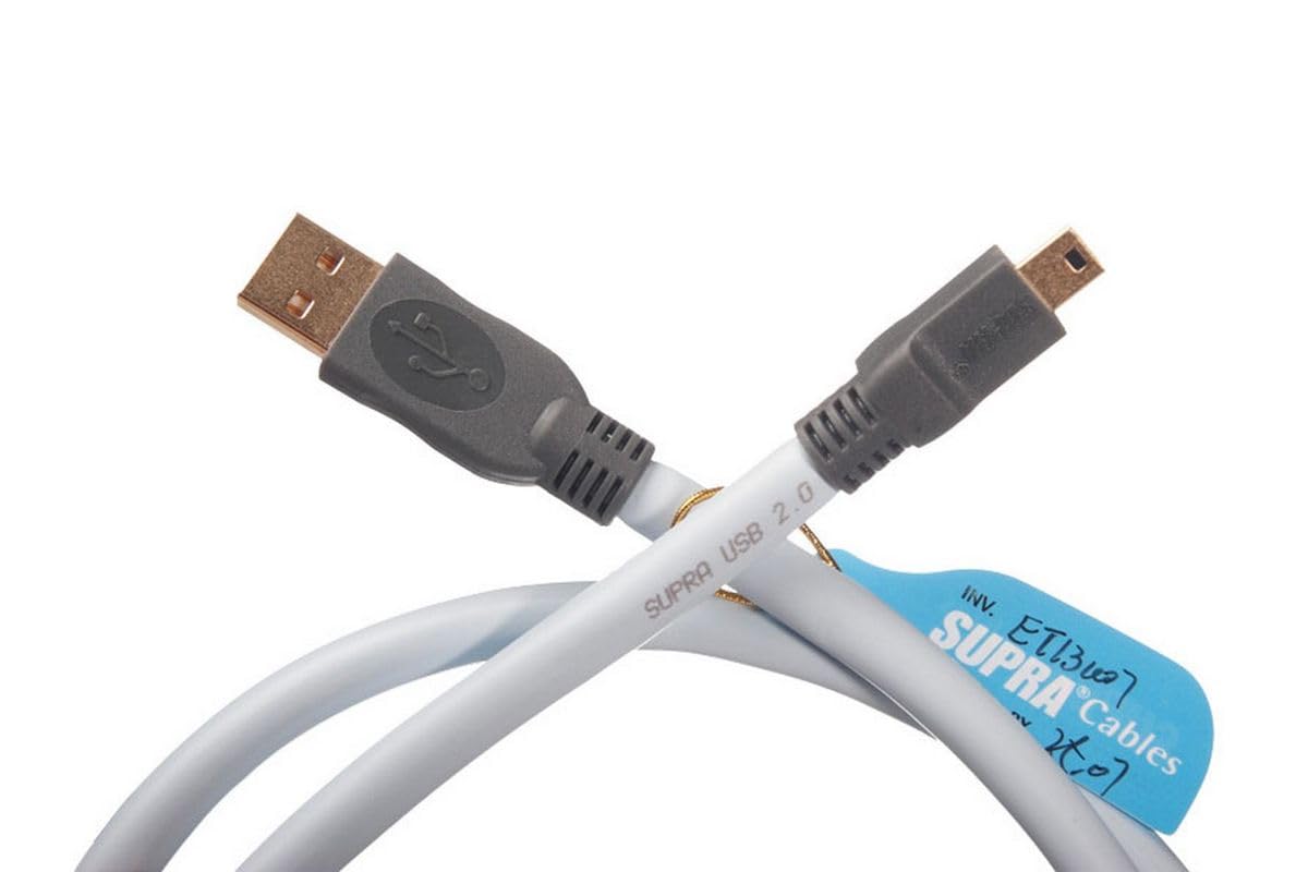 ケーブル・シールド SUPRA USB2.0 USB-A to MicroB 1m ケーブル・シールド SUPRA USB2.0 USB-A to MicroB 1m ケーブル