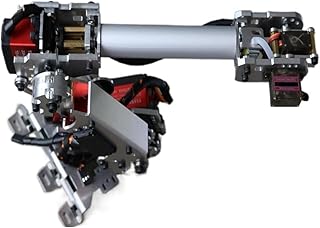 Robotic Mechanical Arm Metal Alloy Industrial Robot Model Six-axis Robot 201 Robot Bracket Kit (Color : with SEROVOS, Size : A)
