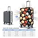 Funny Baseball Travel Luggage Cover for Suitcase Anti-Scratch Fashion Suitcase Protector Washable Elastic Baggage Covers Fits 18-21 Inch Luggage for Travel Beach Holiday