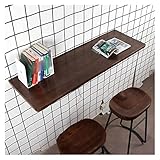 UHEKC Wandmontierter Klapptisch Kleiner Wohnungswandtisch Zusammenklappbares Bücherregal, für Zu Hause, Für Blumenständer, Lagerregal Super Schwere Last