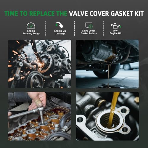 Image of Valve Cover Gasket Set VS50778R for Buick Allure /Lacrosse /Regal /Verano, for Chevy Captiva Sport /Equinox /Malibu /Orlando /Cobalt /HHR, for GMC Terrain, for Pontiac Solstice, 2008-2016, 2.0L 2.4L