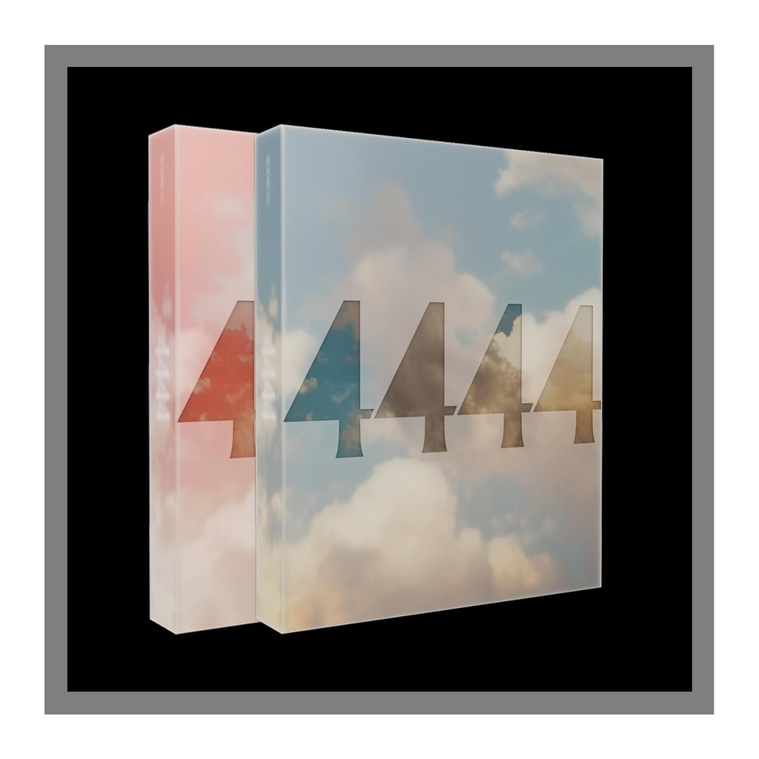 Woosung The Rose 4444 CD Album Deluxe Red de collection avec suivi de colis