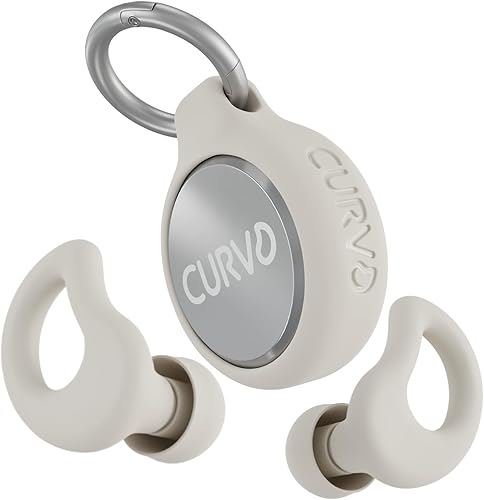 Paquete de tapones para los oídos de uso diario + clip de estuche, el tapón perfecto para dormir, viajar, sensibilidad al ruidocancelación + paquete