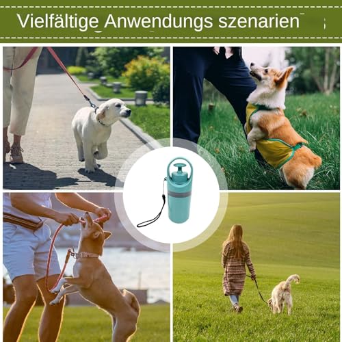 Generisch Hundekotgreifer - Berührungsloser Dog Claw Poop Scooper Mit 15PCS Poop Bag - Tragbarer Hundekotschaufel Einfaches Aufsammeln Von Hundekot Für Kleine, Mittlere & Große Hunde