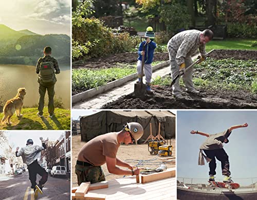 Men's Fashion Hiphop Rock Punk Gothic Pants Techwear Sport Hiking Riding Cotton Casual Cargo Pants3