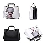Nevenka Purses and Handbags for Women Top Handle Satchel Shoulder Bags Ladies Leather Totes… - Image 2