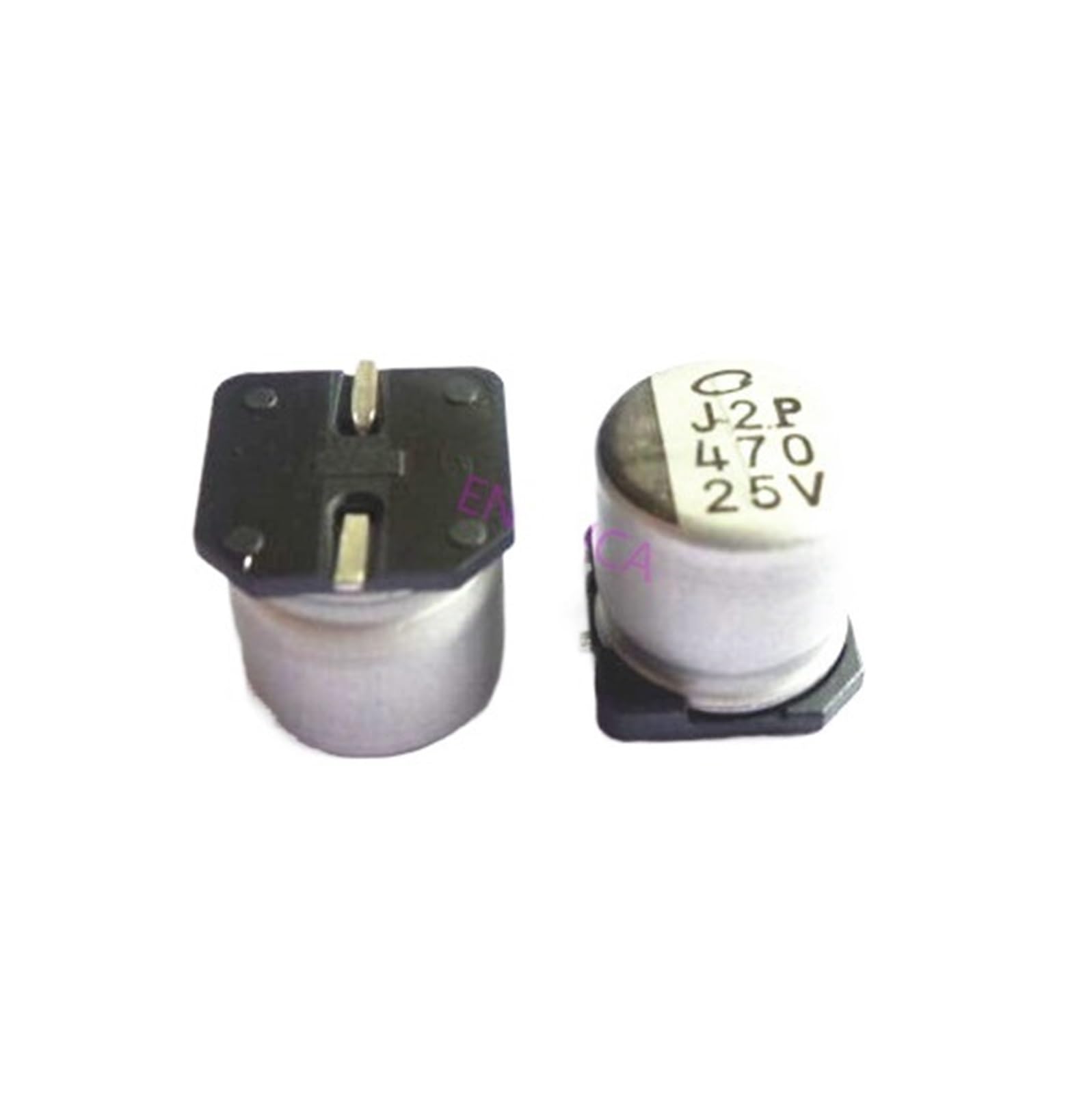 ICXLPMC 6pcs/lot 25V 470UF SMD aluminum electrolytic capacitor size 10 * 10mm 20%