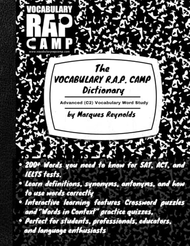 The VOCABULARY R.A.P. CAMP Dictionary