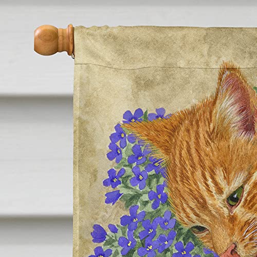 Toile Maison Drapeau Chats haute résistance grand format multicolor