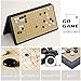 Luoyer 11 Inch Go Game Set Magnetic Travel Board Game Small Portable Folding Chinese Weiqi Gomoku Classic Strategy Game with Plastic Go Pieces