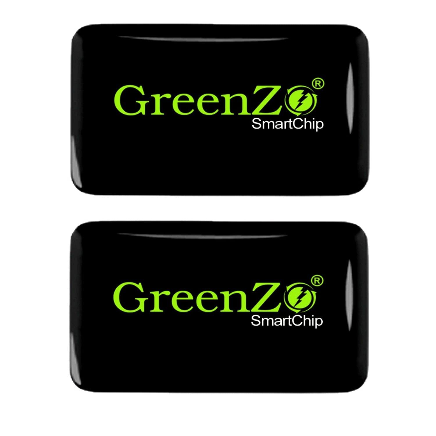 Greenzo Anti Radiation & Protection Chip for All Mobile Phones - Set of 2 PEC (Black)