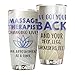 MEDROC Licensed Massage Therapist Tumbler Stainless Steel 20oz, Massage Therapist Gifts Bulk For Birthday Christmas, Massage Therapy Week Gifts For Coworker Women Men, Massage Therapist Coffee Cup