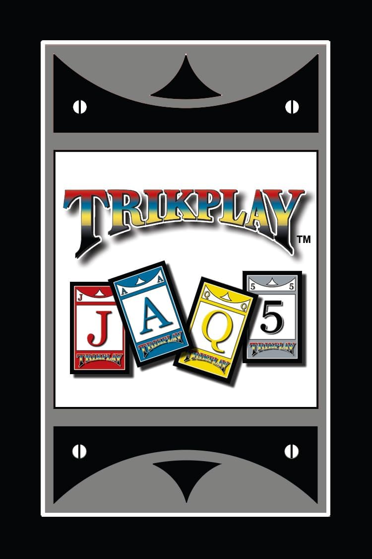 TrikPlay Family Card Game: Fun, Easy, Fast-Paced Activity for Adults, Teens & Kids – Strategy, Speed & Reaction Play for Night Gatherings, Trips, Camping, Holidays & Gifting – 2–6 Player Set