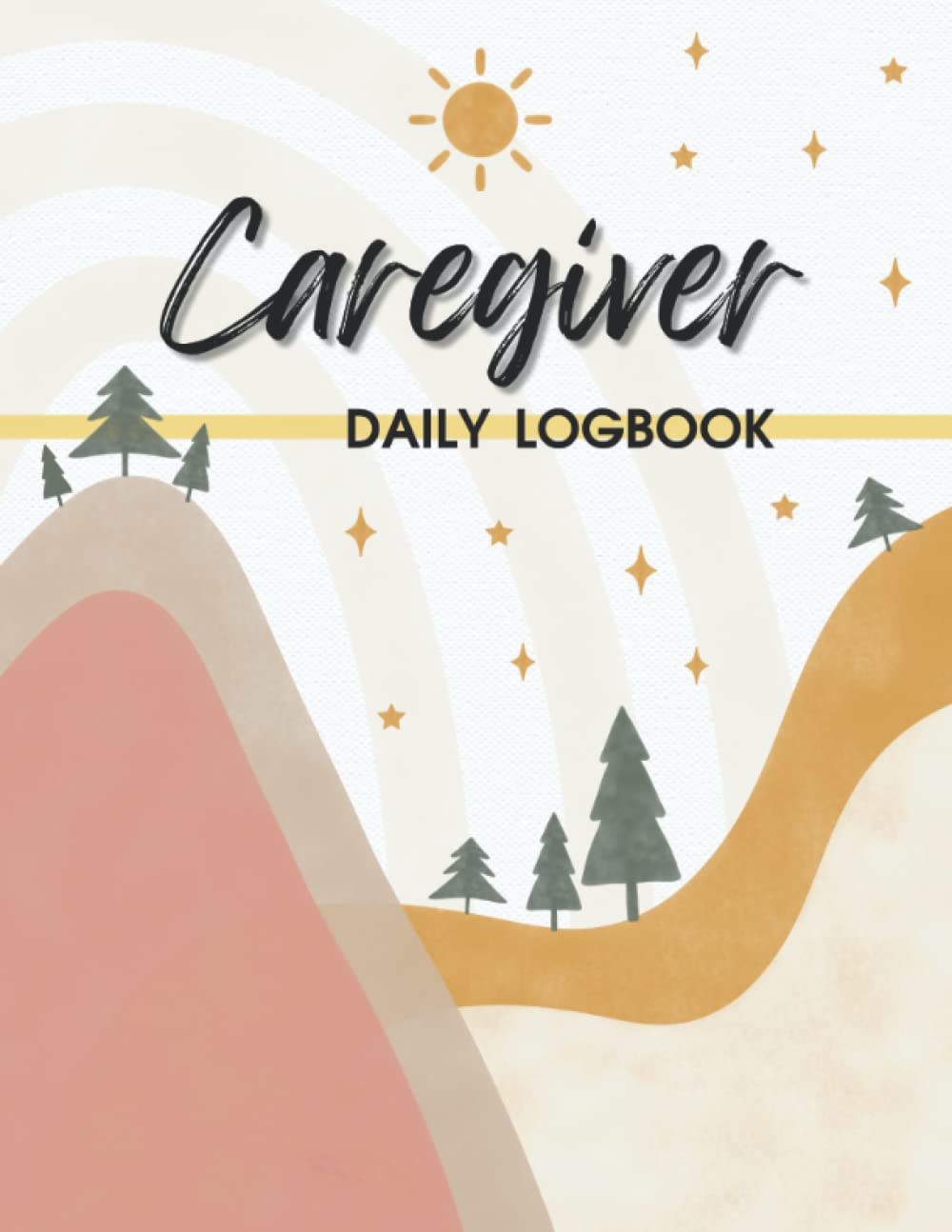 Caregiver Daily Logbook: Care Log Journal For Nursing Home and Assisted Living Patients to Record Vitals, Medication, Notes (Vital Signs Work Template)