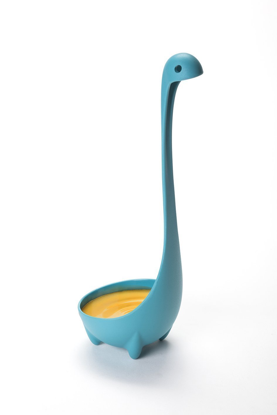 Spoon Nessie Plastic Colander Strainer Ladle Tea Infuser Home Kitchen Supplies Enterprise Innovator with Long Handle Standing Serving Nonstick Multi Color.(Pack of 1