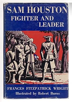 Hardcover Sam Houston, fighter and leader; (Makers of America) Book