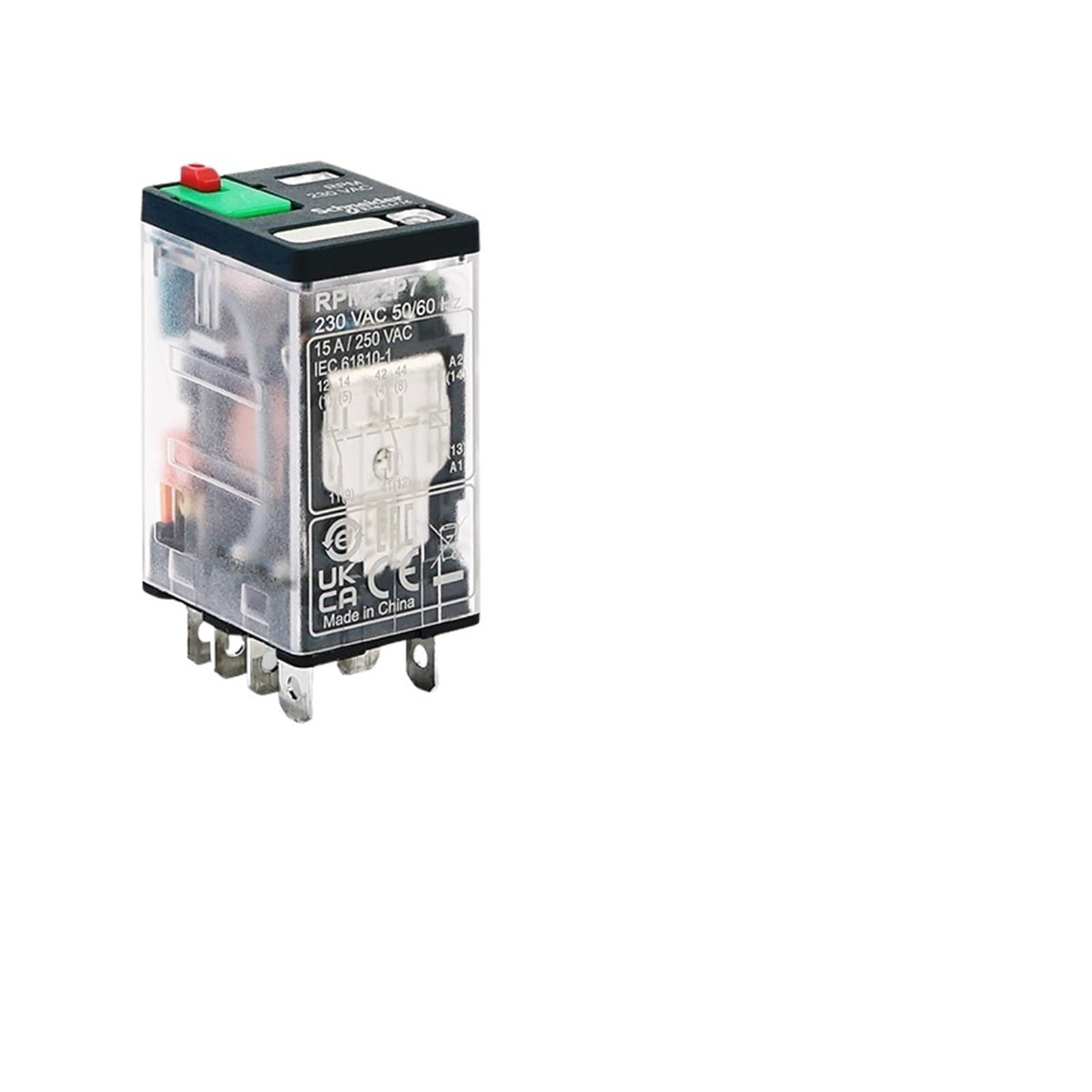 Relais intermédiaire électromécanique série RXM avec embase P7 B7 - 3