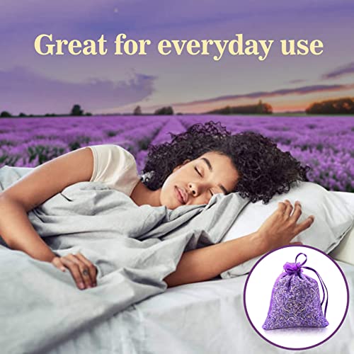 image for 6.6OZ Sukh Lavender Sachet Bags - Fresh Scented Dried Lavender Flowers