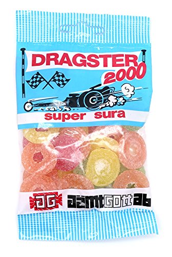 25 Bolsas x 65 g Dragster 2000 Super Sura miniatura 1